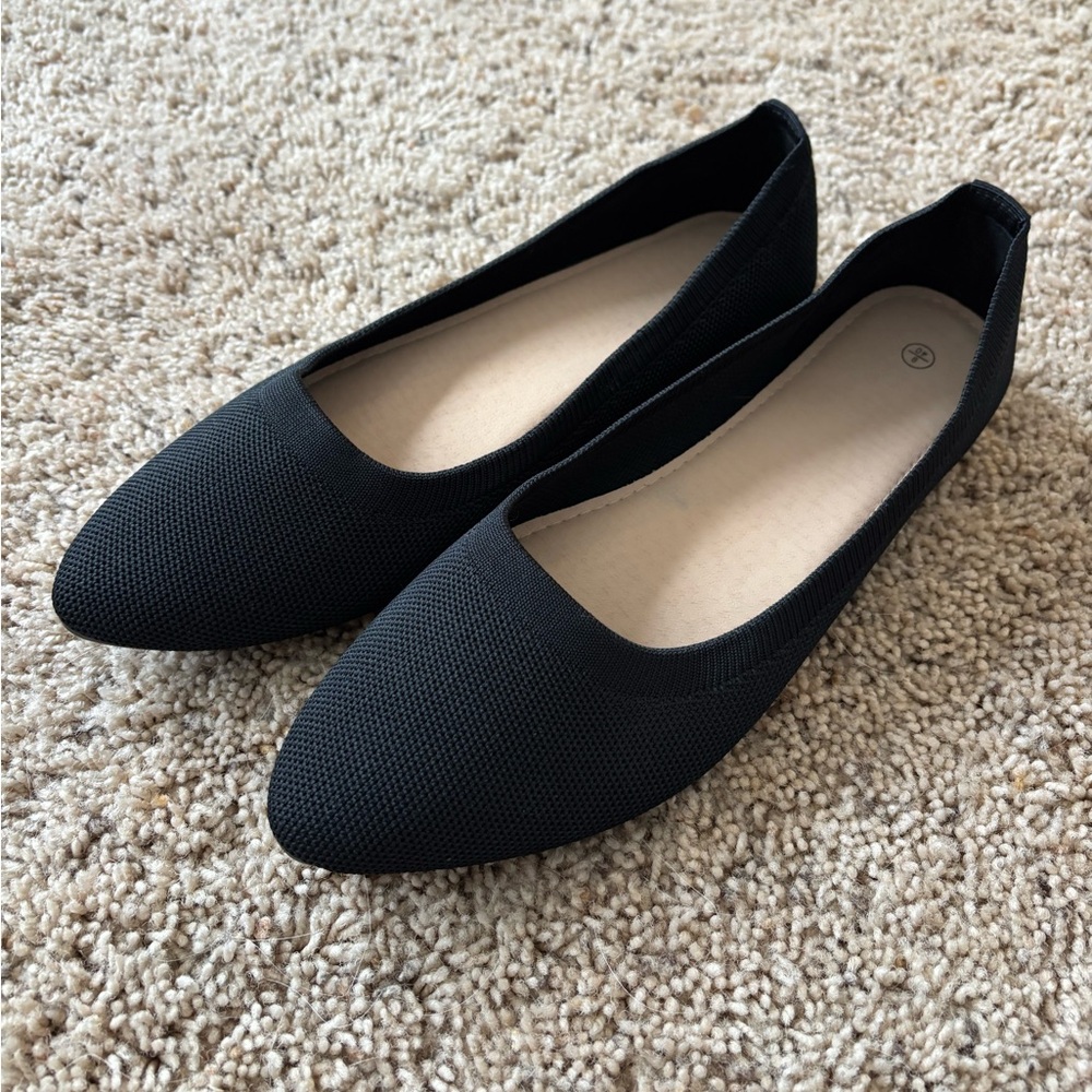 Black Women's Comfort Flats